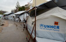 UN aid tents in Greece - photo credit: Theresa Menders